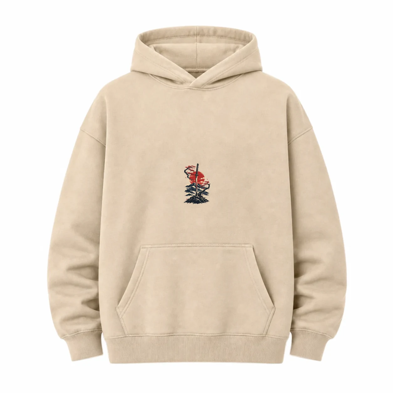 Red Sun hoodie